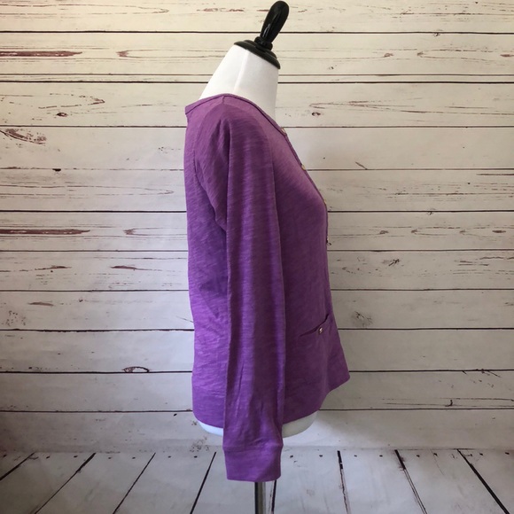 Lands End | Lightweight Button Cardigan S - Picture 4 of 7